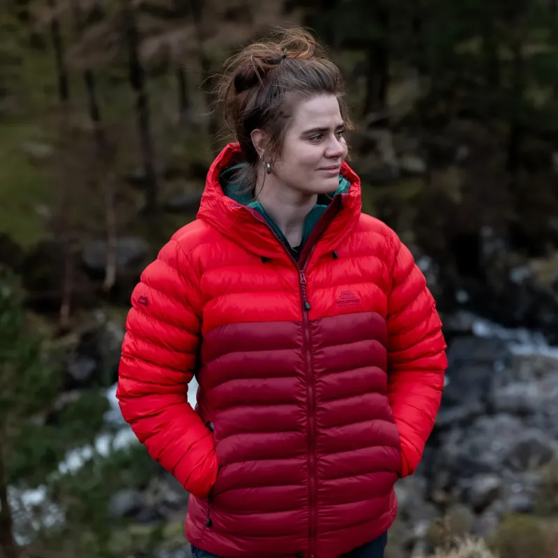 Mountain Equipment Insulated Jackets-Womens Superflux Jacket - Chili Red-Merlot