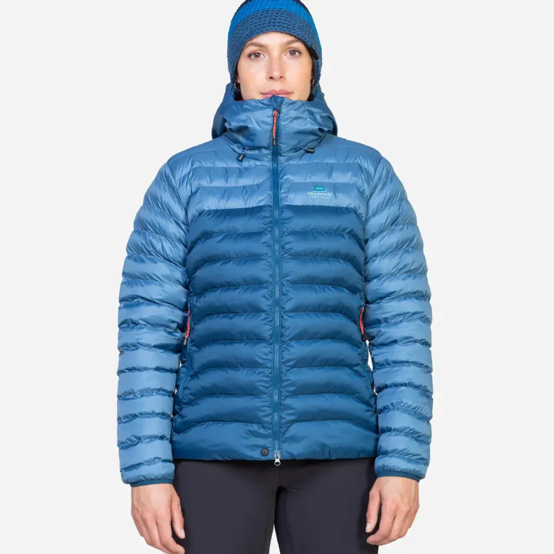 Mountain Equipment Insulated Jackets-Womens Superflux Jacket - Comos-Porcelain Lining