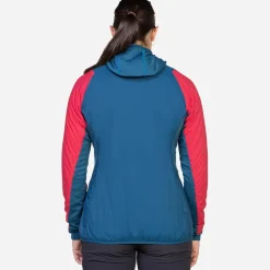 Mountain Equipment Fleece & Mid Layer-Womens Switch Pro Hooded Jacket - Majolica-Capsicum