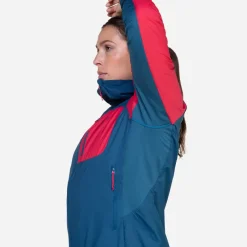 Mountain Equipment Fleece & Mid Layer-Womens Switch Pro Hooded Jacket - Majolica-Capsicum
