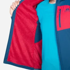 Mountain Equipment Fleece & Mid Layer-Womens Switch Pro Hooded Jacket - Majolica-Capsicum
