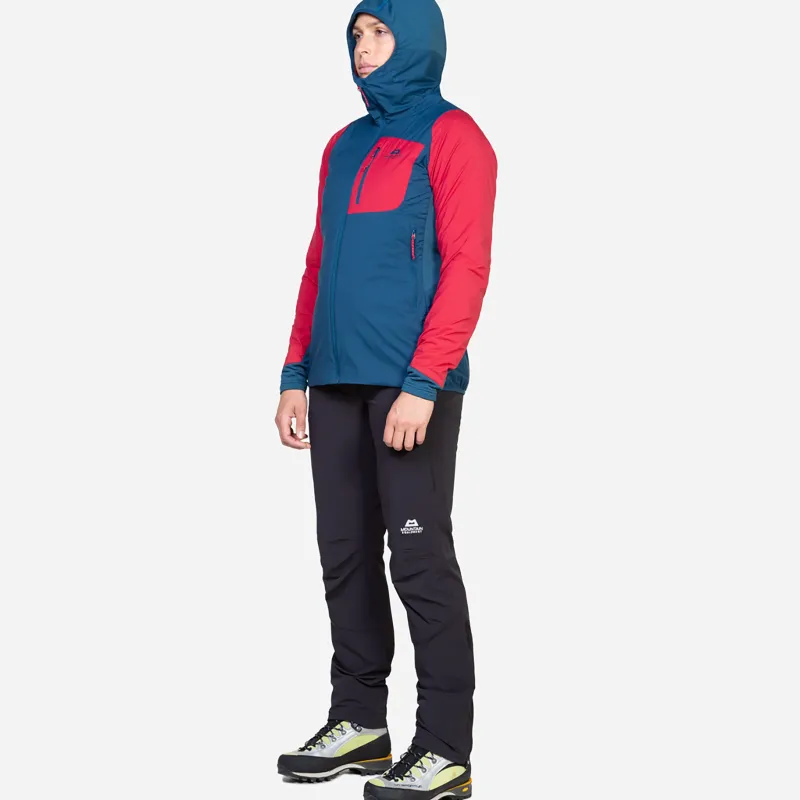 Mountain Equipment Fleece & Mid Layer-Womens Switch Pro Hooded Jacket - Deep Teal