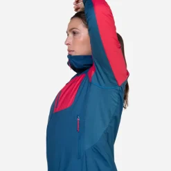 Mountain Equipment Fleece & Mid Layer-Womens Switch Pro Hooded Jacket - Deep Teal