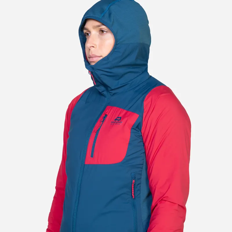 Mountain Equipment Fleece & Mid Layer-Womens Switch Pro Hooded Jacket - Deep Teal