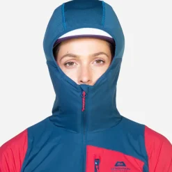 Mountain Equipment Fleece & Mid Layer-Womens Switch Pro Hooded Jacket - Deep Teal