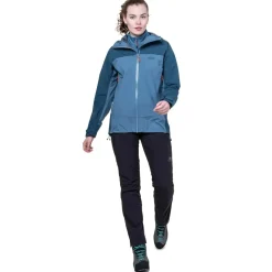 Mountain Equipment Waterproof Jackets-Womens Tacul Jacket - Cosmos