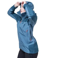 Mountain Equipment Waterproof Jackets-Womens Tacul Jacket - Cosmos-Vivid