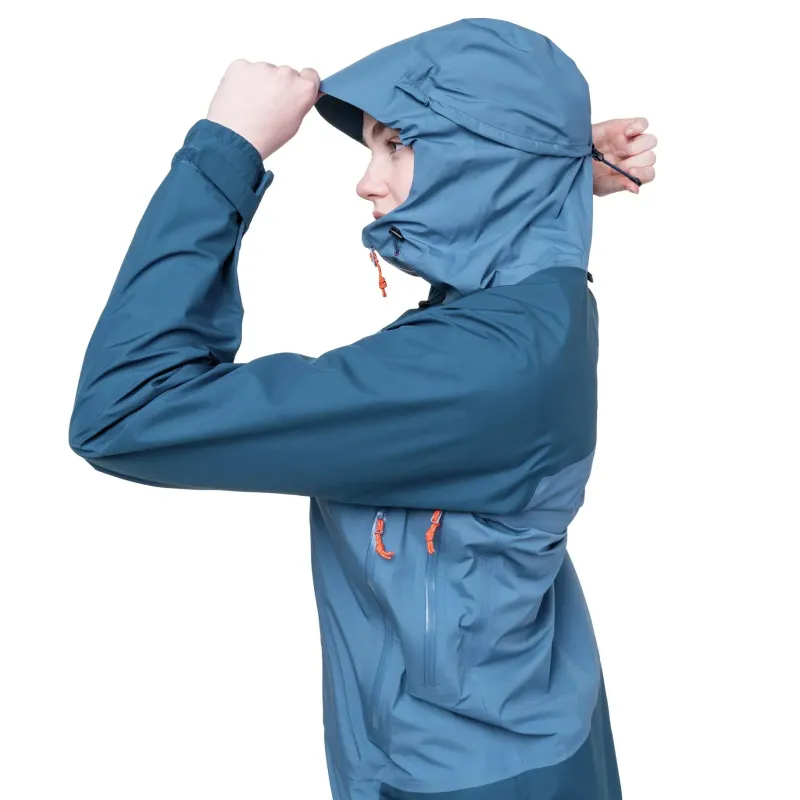 Mountain Equipment Waterproof Jackets-Womens Tacul Jacket - Cosmos-Vivid