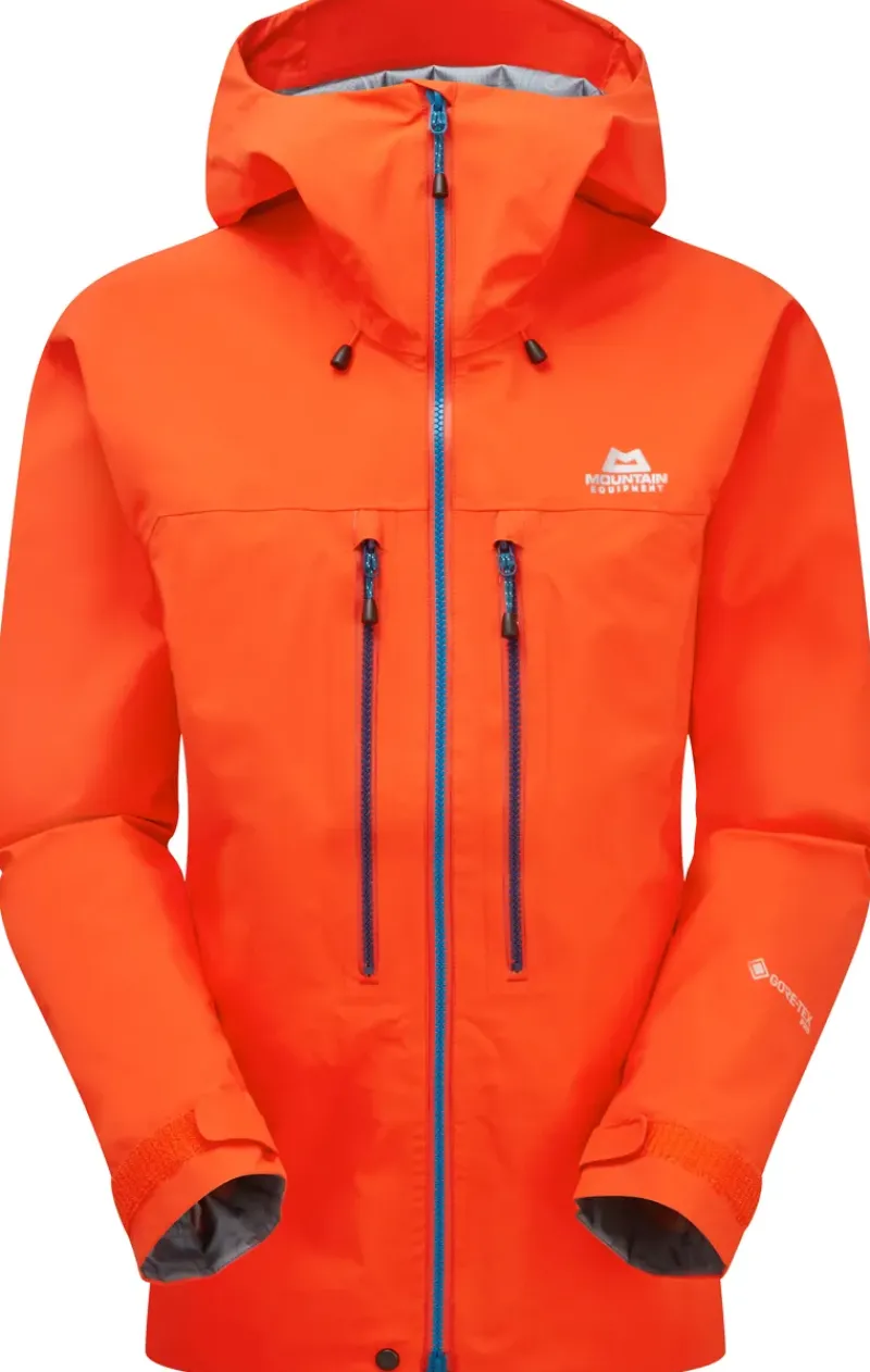 Mountain Equipment Waterproof Jackets-Womens Tupilak Jacket - Cardinal Orange