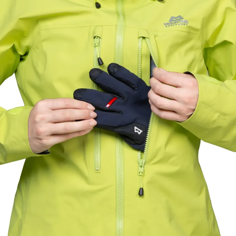 Mountain Equipment Waterproof Jackets-Womens Tupilak Jacket - Cardinal Orange