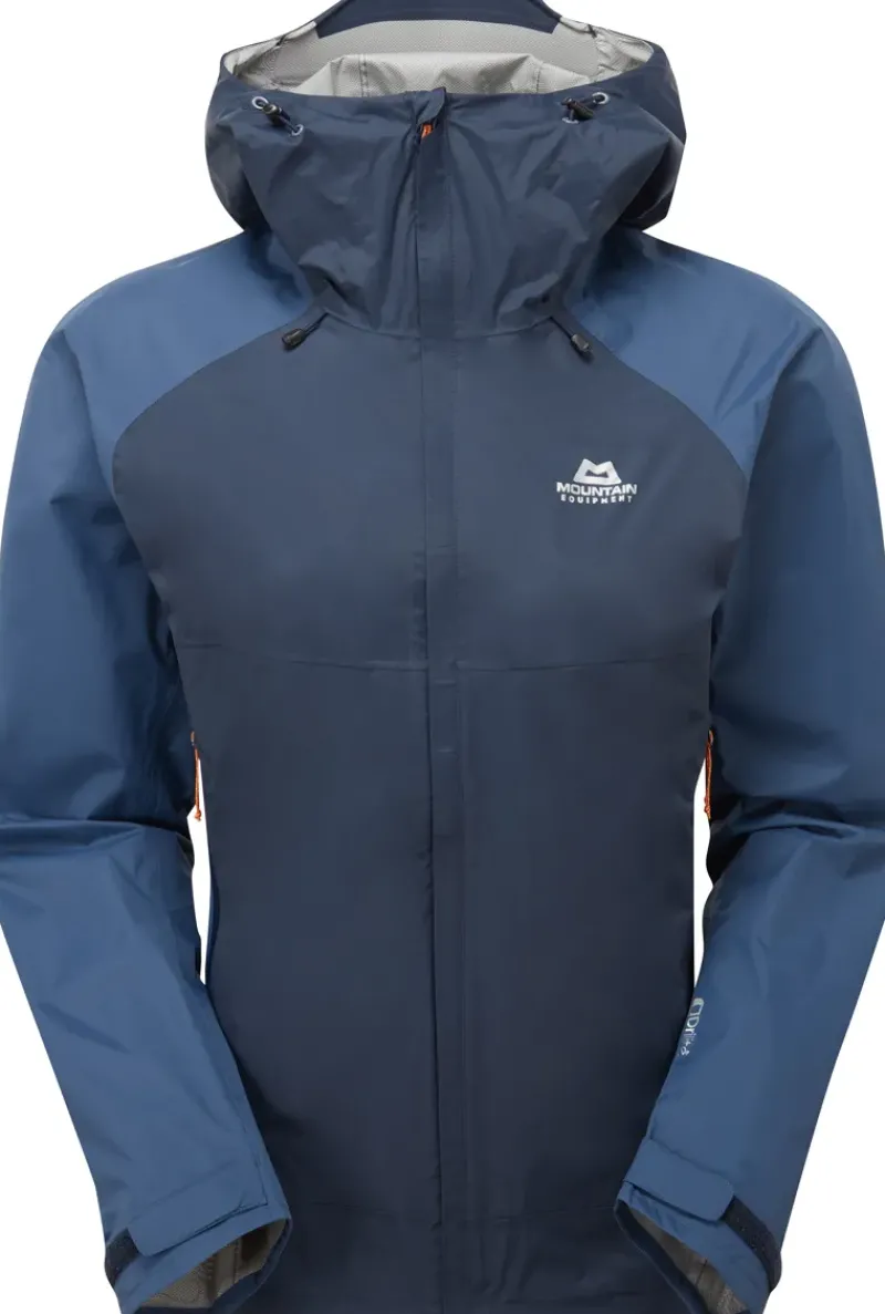 Mountain Equipment Waterproof Jackets-Womens Zeno Jacket - Cosmos-Dusk