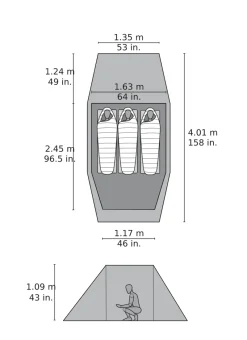 MSR Backpacking & Lightweight Tents-Tindheim 3 Tent
