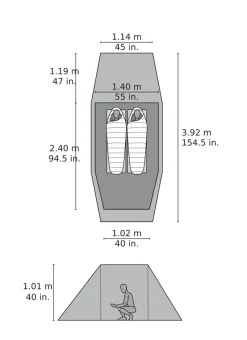 MSR Backpacking & Lightweight Tents-Tindheim 2 Tent