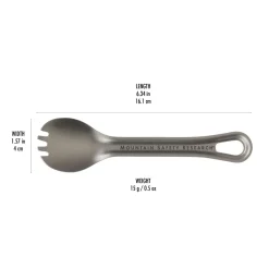 MSR Plates, Bowls, Cups & Utensils-Titan Spork