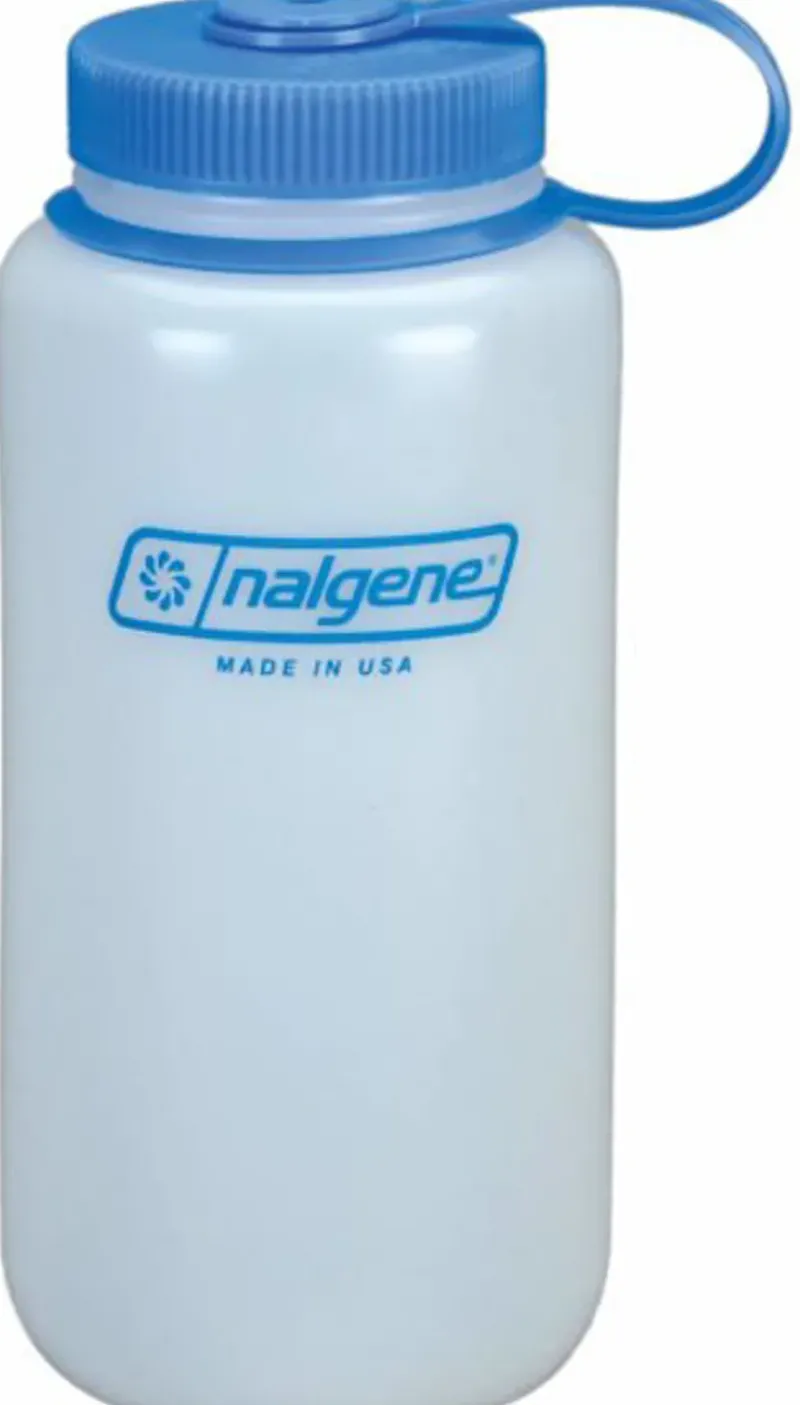 Nalgene Water Bottles-HDPE Wide Mouth Bottle - 1L
