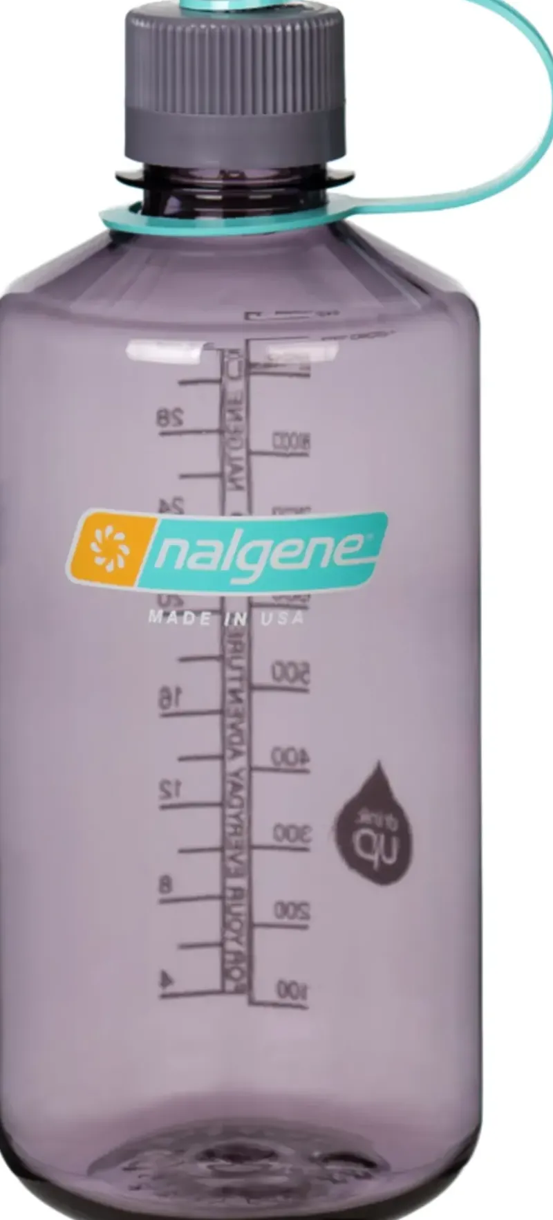 Nalgene Water Bottles-Sustain Narrow Mouth Water Bottle - 1L - Aubergine