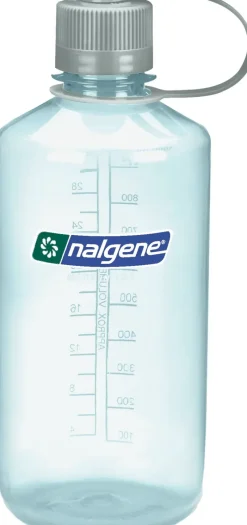 Nalgene Water Bottles-Sustain Narrow Mouth Water Bottle - 1L - Sea Foam