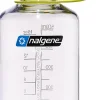 Nalgene Water Bottles-Tritan Sustain Narrow Mouth Bottle - 0.5L - Clear-Green Cap