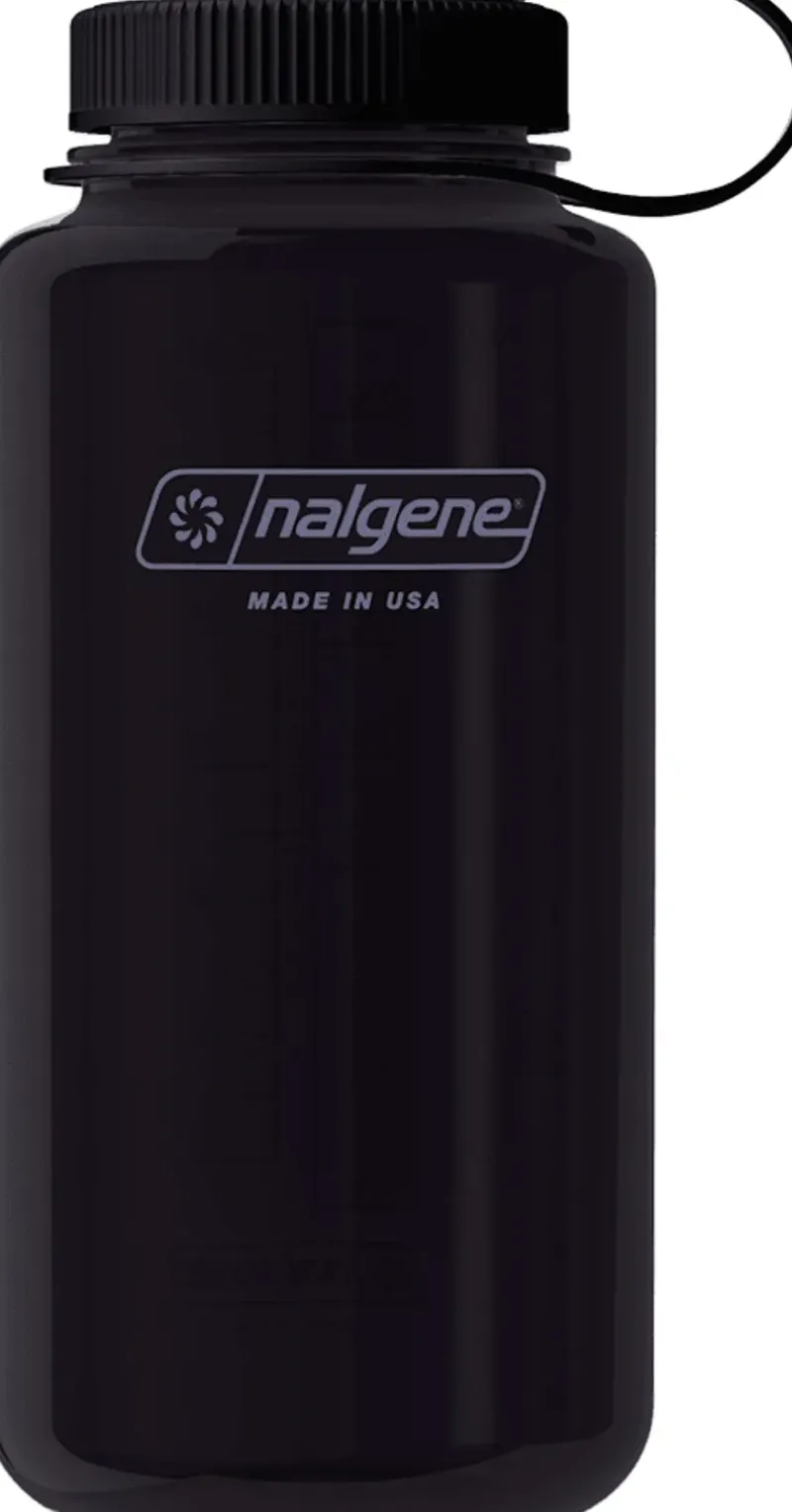Nalgene Water Bottles-Tritan Sustain Wide Mouth Bottle - 1L - Odyssey Gray