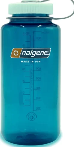Nalgene Water Bottles-Tritan Sustain Wide Mouth Bottle - 1L - Trout Green