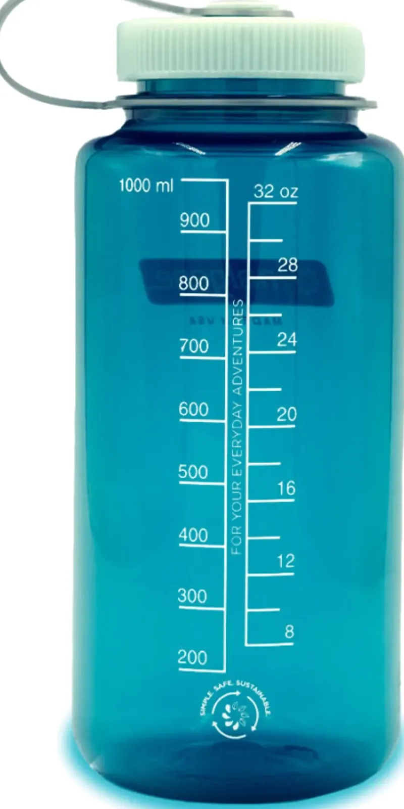 Nalgene Water Bottles-Tritan Sustain Wide Mouth Bottle - 1L - Trout Green