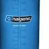 Nalgene Water Bottles-Tritan Sustain Wide Mouth Bottle - 1L - Slate Blue