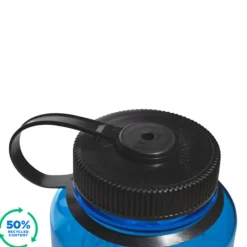 Nalgene Water Bottles-Tritan Sustain Wide Mouth Bottle - 1L - Slate Blue