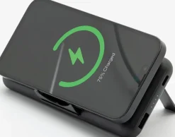 Nebo Power Banks And Solar Chargers-10K Powerbank with Kickstand and Wireless charger