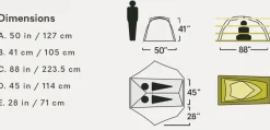 Nemo Backpacking & Lightweight Tents-Dragonfly OSMO Bikepack 2P Tent
