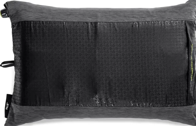Nemo Sleep Accessories-Fillo Camping Pillow - Black Pearl-Birch Bud