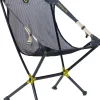 Nemo Camping Furniture-Moonlite Reclining Camp Chair - Black Pearl