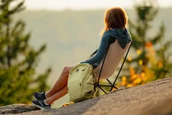 Nemo Camping Furniture-Moonlite Reclining Camp Chair - Black Pearl