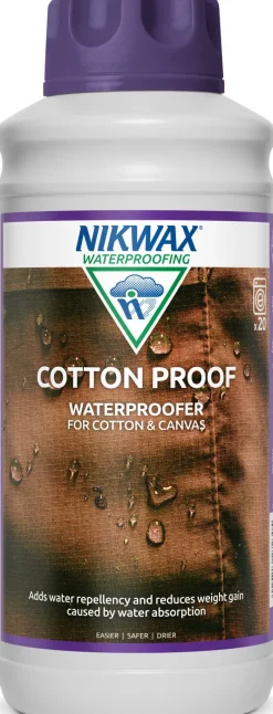 Nikwax Clothing Cleaning & Proofing-Cotton Proof - 1L