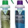 Nikwax Footwear Cleaning & Proofing-Fabric and Leather and Footwear Cleaning Gel Twin Pack - 300ml