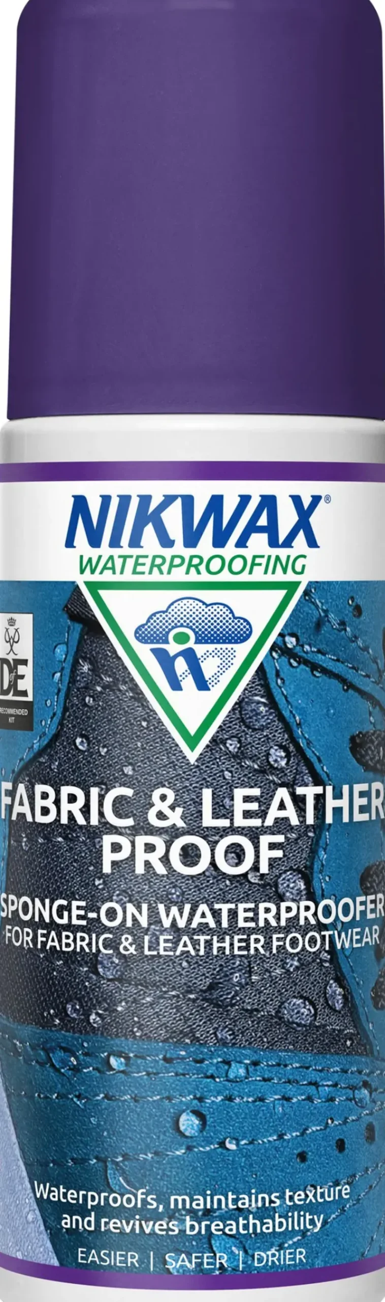 Nikwax Footwear Cleaning & Proofing-Fabric and Leather Proof Sponge-On - 125ml