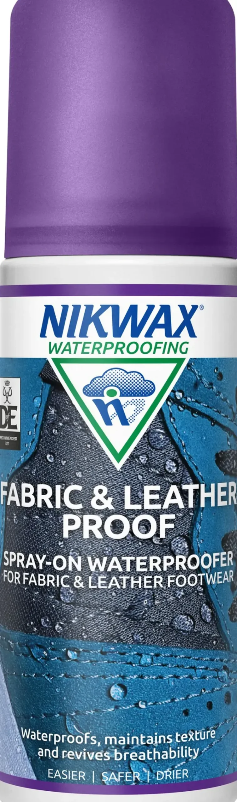 Nikwax Footwear Cleaning & Proofing-Fabric and Leather Proof Spray-On - 125ml