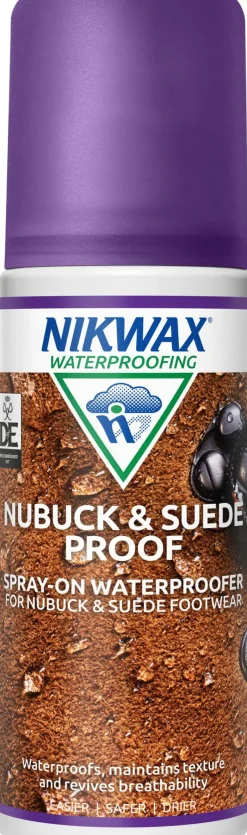 Nikwax Footwear Cleaning & Proofing-Nubuck and Suede Proof Spray-On - 125ml