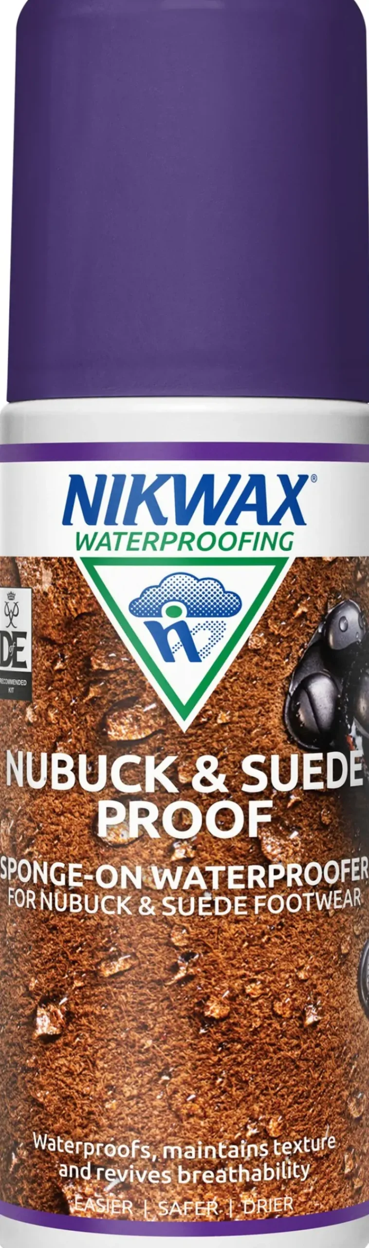 Nikwax Footwear Cleaning & Proofing-Nubuck and Suede Proof Sponge-On - 125ml