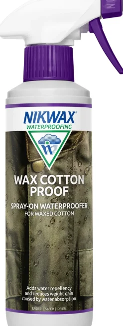 Nikwax Clothing Cleaning & Proofing-Wax Cotton Proof Spray-On - 300ml