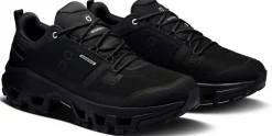On Hiking Shoes & Boots|Walking Shoes-Mens Cloudrock Low Waterproof Shoes - Black-Black