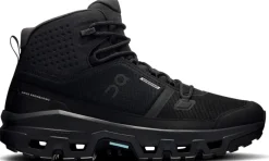 On Hiking Shoes & Boots|Walking Shoes-Mens Cloudrock Mid Waterproof Shoes - Black-Black