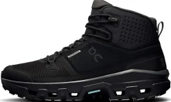 On Hiking Shoes & Boots|Walking Shoes-Mens Cloudrock Mid Waterproof Shoes - Black-Black
