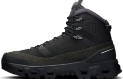 On Hiking Shoes & Boots|Mid Height Boots-Mens Cloudrock Trek Waterproof Shoes - Black-Black