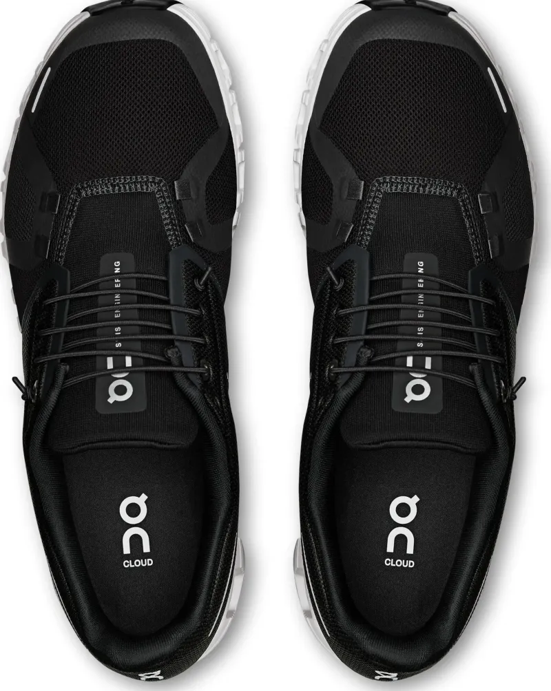 On Hiking Shoes & Boots|Walking Shoes-Mens Cloud 6 Shoes - Black-White