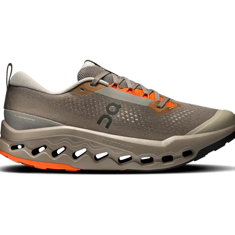 On Running Shoes-Mens Cloudsurfer Trail 2 Running Shoes - Eclipse-Cinder
