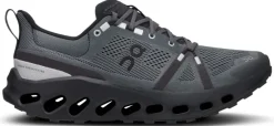 On Hiking Shoes & Boots|Running Shoes-Mens Cloudsurfer Trail Running Shoe - Eclipse-Black