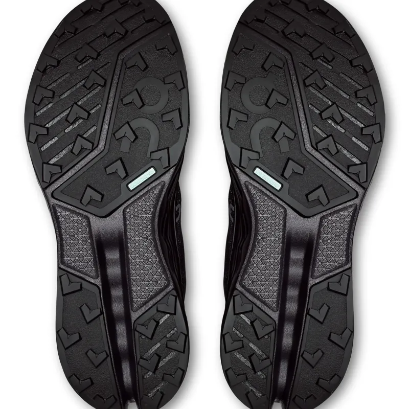 On Running Shoes-Mens Cloudsurfer Trail 2 WP Running Shoes - Black-Black