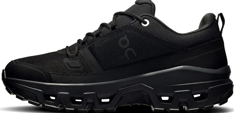 On Hiking Shoes & Boots|Walking Shoes-Womens Cloudrock Low Waterproof Shoes - Black-Black