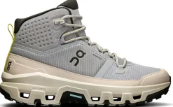 On Hiking Shoes & Boots|Walking Shoes-Womens Cloudrock Mid Waterproof Shoes - Alloy-Ice