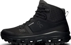 On Hiking Shoes & Boots|Walking Shoes-Womens Cloudrock Mid Waterproof Shoes - Black-Black